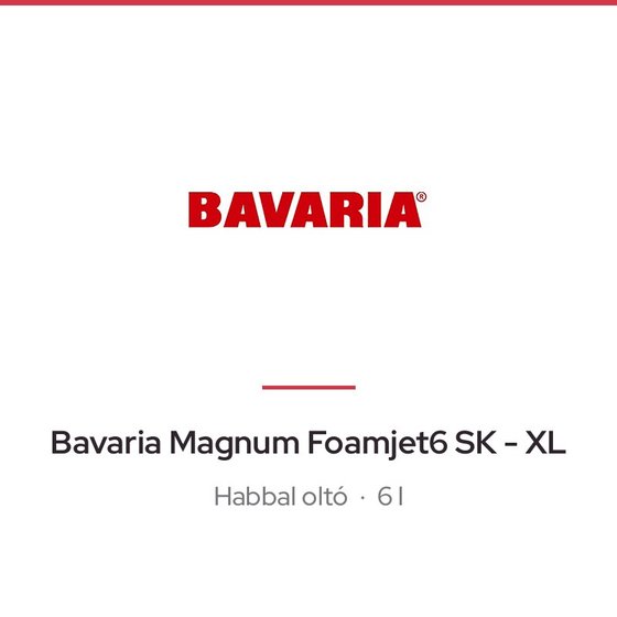 Bavaria Magnum Foamjet6 SK - XL
