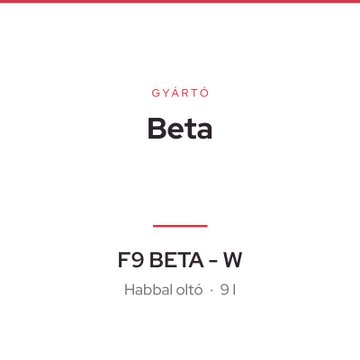 Beta F9 BETA - W