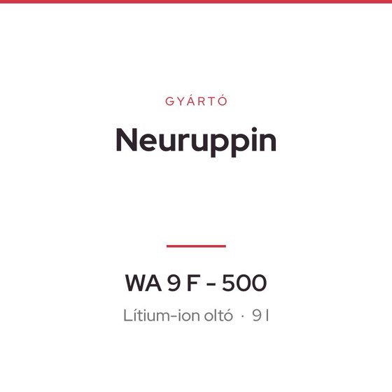 Neuruppin WA 9 F - 500