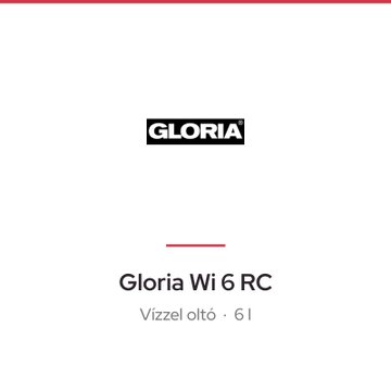 Gloria Wi 6 RC