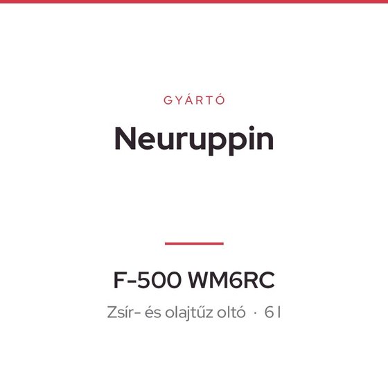 Neuruppin F-500 WM6RC
