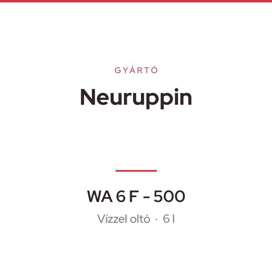 Neuruppin WA 6 F - 500