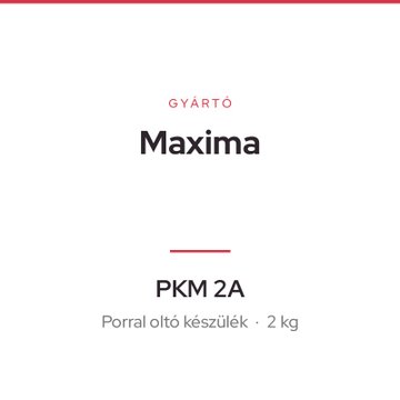 Maxima PKM 2A