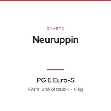 Neuruppin PG 6 Euro-S