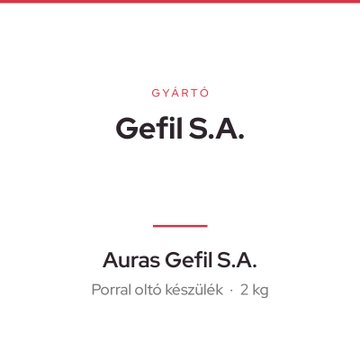 Gefil S.A. Auras Gefil S.A.