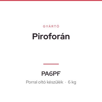Piroforán PA6PF
