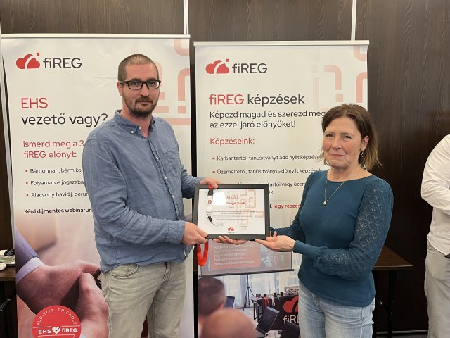 fiREG üzemeltetői képzés · Vecsés, 2026.03.19.