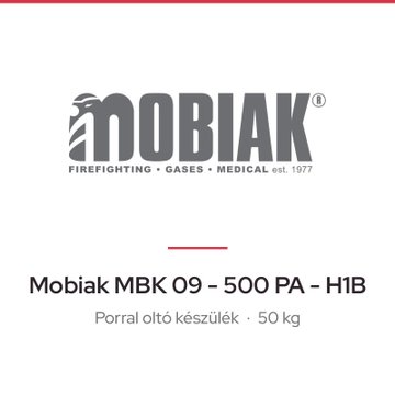 Mobiak MBK 09 - 500 PA - H1B