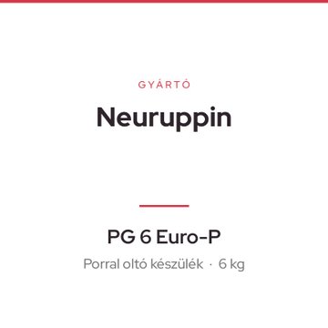 Neuruppin PG 6 Euro-P