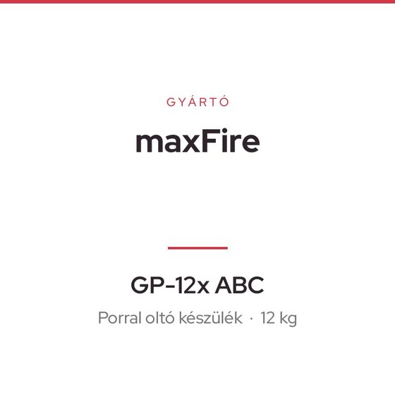 maxFire GP-12x ABC