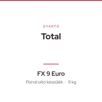 Total FX 9 Euro