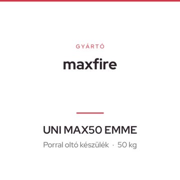 maxfire UNI MAX50 EMME