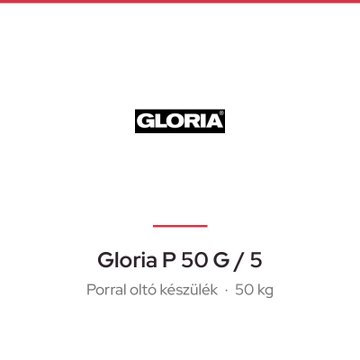 Gloria P 50 G / 5