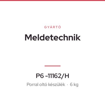 Meldetechnik P6 -11162/H