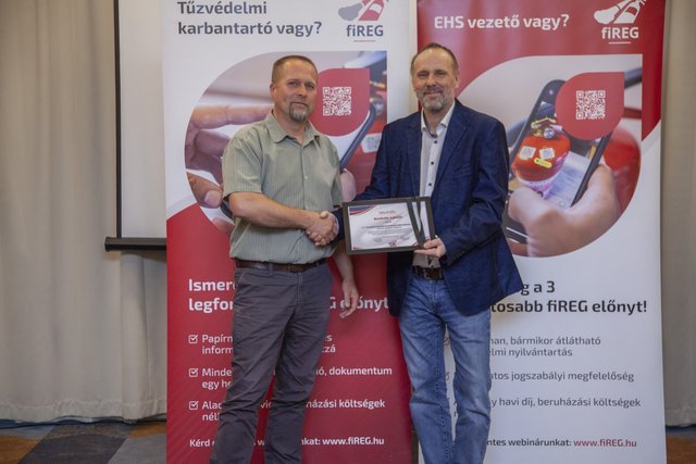 fiREG karbantartói képzés · Vecsés, 2024.04.04.
