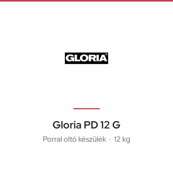 Gloria PD 12 G