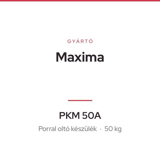 Maxima PKM 50A