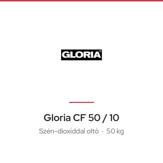 Gloria CF 50 / 10