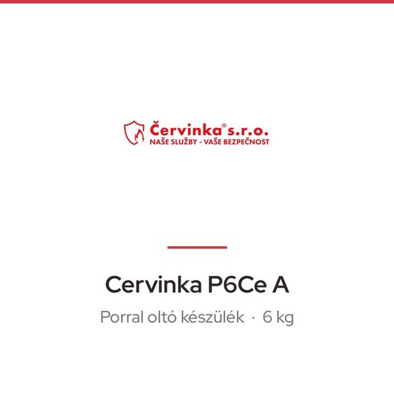 Cervinka P6Ce A