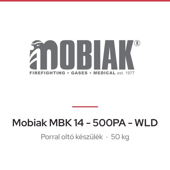 Mobiak MBK 14 - 500PA - WLD