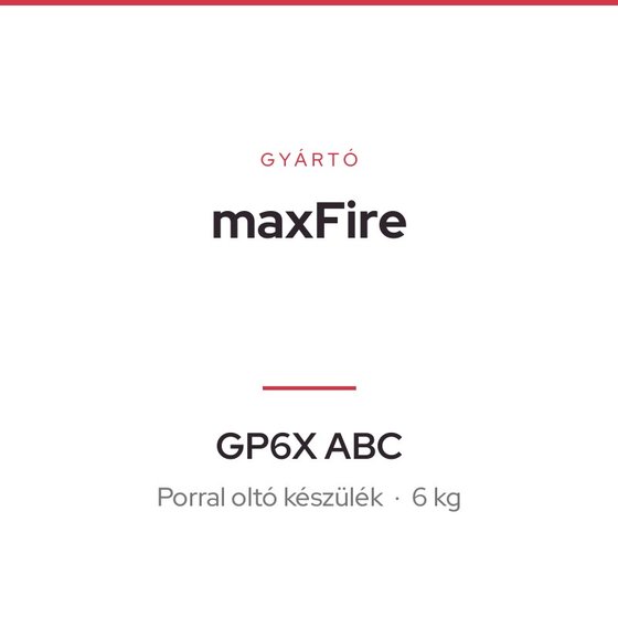 maxFire GP6X ABC