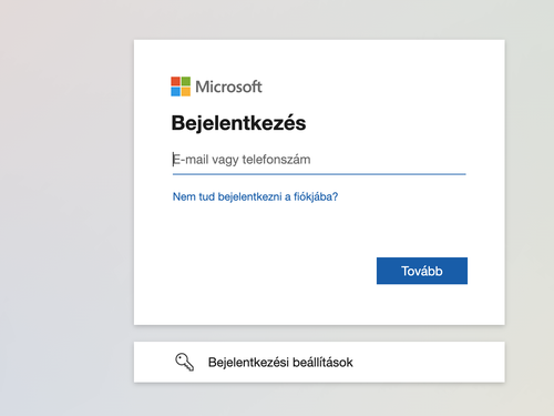 Belépés a fiREG-be, már Microsoft vállalati fiókkal is