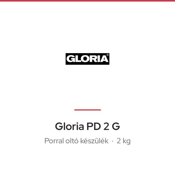 Gloria PD 2 G