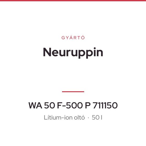 Neuruppin WA 50 F-500 P 711150