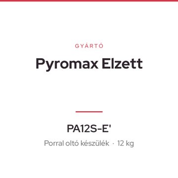 Pyromax Elzett PA12S-E'