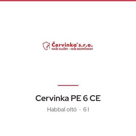 Cervinka PE 6 CE