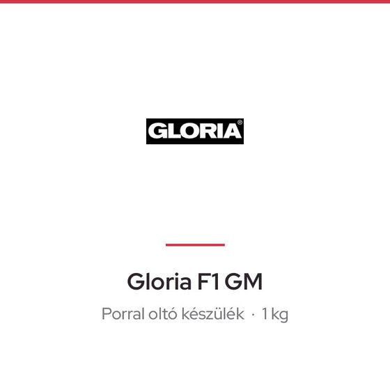 Gloria F1 GM