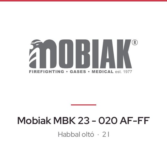 Mobiak MBK 23 - 020 AF-FF