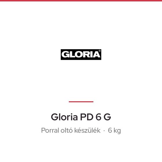 Gloria PD 6 G