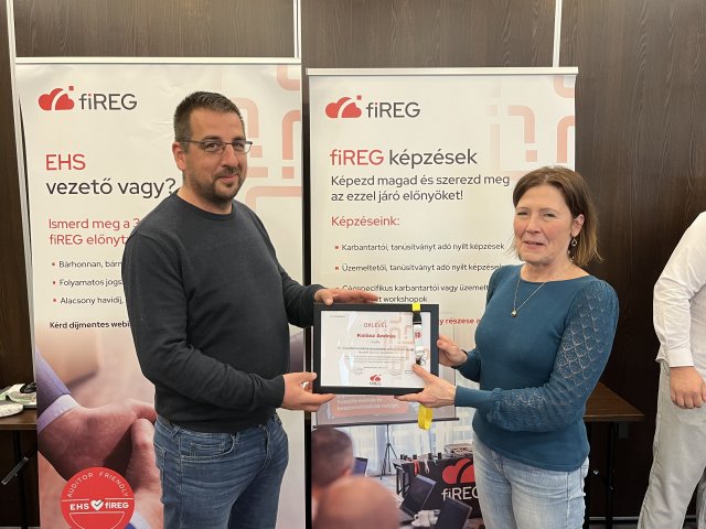 fiREG üzemeltetői képzés · Vecsés, 2026.03.19.