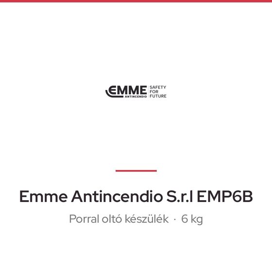 Emme Antincendio S.r.l EMP6B