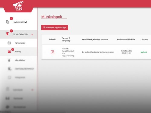 Éles a Műhely modul