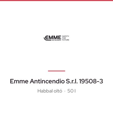 Emme Antincendio S.r.l. 19508-3