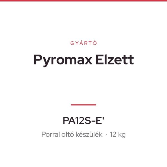 Pyromax Elzett PA12S-E'