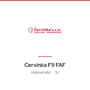 Cervinka F9 FAF
