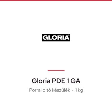 Gloria PDE 1 GA