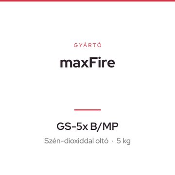 maxFire GS-5x B/MP