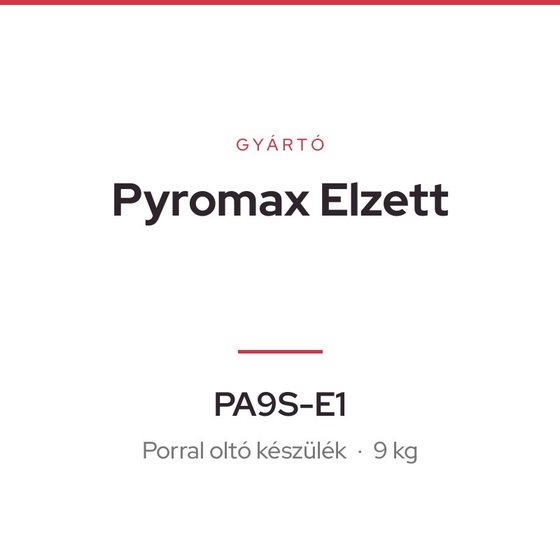 Pyromax Elzett PA9S-E1