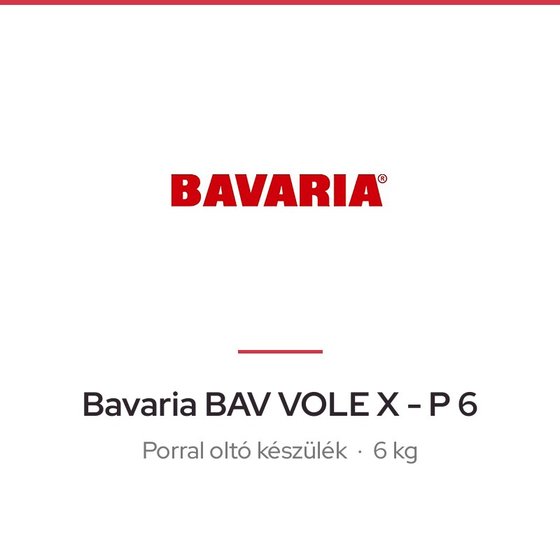 Bavaria BAV VOLE X - P 6