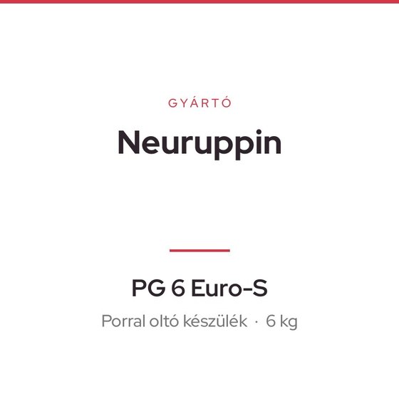 Neuruppin PG 6 Euro-S