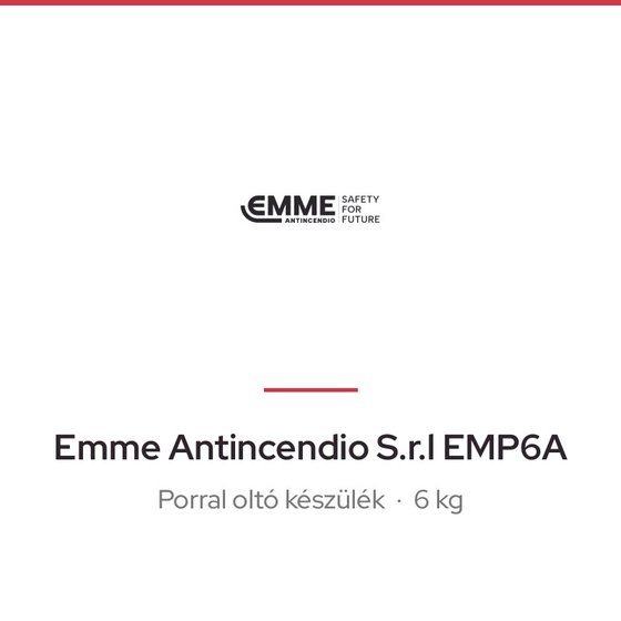 Emme Antincendio S.r.l EMP6A