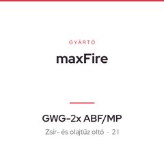 maxFire GWG-2x ABF/MP