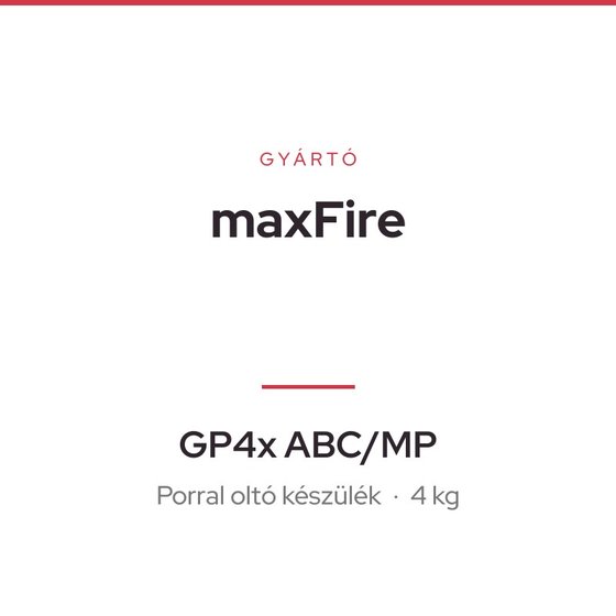 maxFire GP4x ABC/MP
