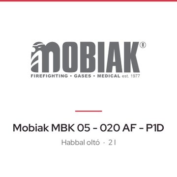 Mobiak MBK 05 - 020 AF - P1D