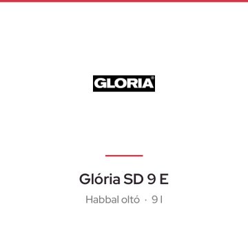 Glória SD 9 E