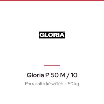 Gloria P 50 M / 10